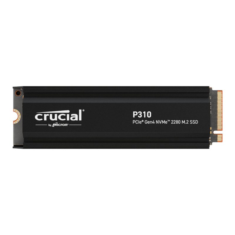 Crucial P310 2TB M.2 NVMe SSD with Heatsink Black