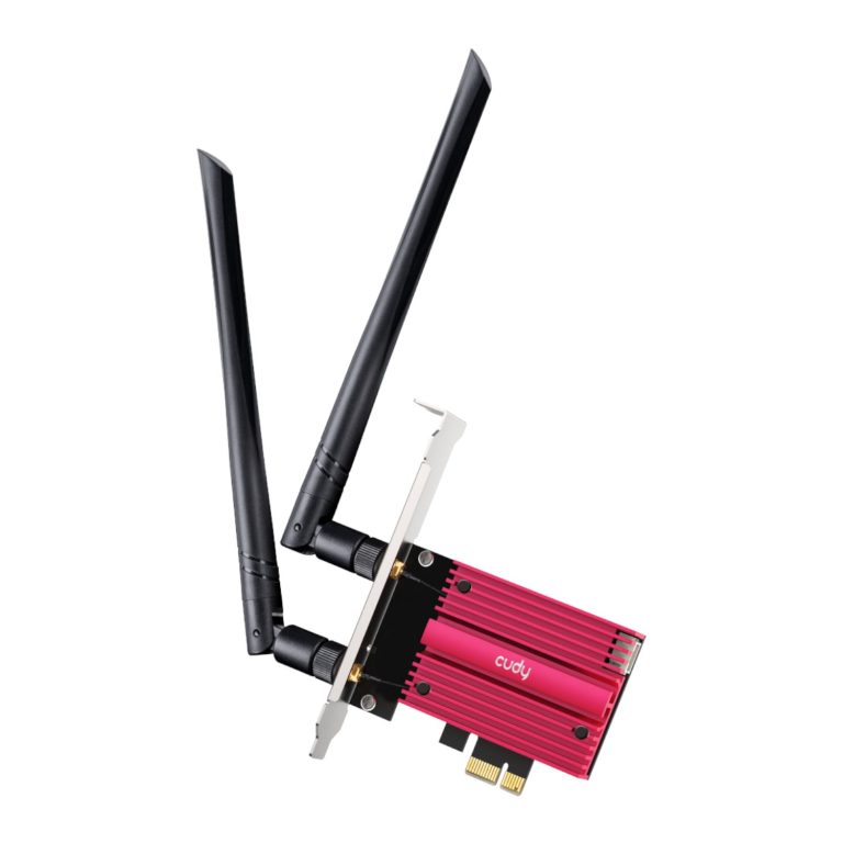 Cudy BE9300 Tri-Band Wi-Fi 7 | Bluetooth 5.4 PCIe Adapter Red