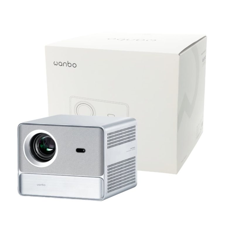 WANBO DAVINCI 1 PRO 1080P 650ANSI Android 11 Smart Home Theatre Projector - Silver Silver