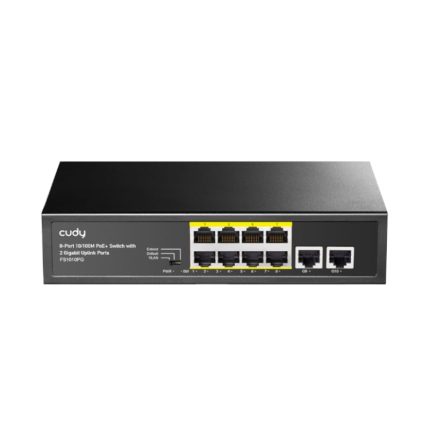 Cudy 10-Port Unmanaged PoE+ Switch Grey