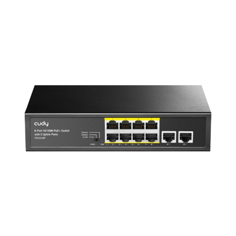 Cudy 10-Port Unmanaged PoE+ Switch Grey