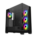 FSP M340 ARGB ATX Gaming Chassis - Black Black
