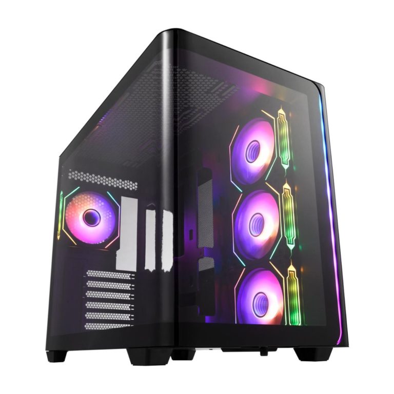FSP M580 ATX Gaming Chassis - Black Black