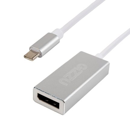 Gizzu 4K60Hz Type-C to DisplayPort Adapter Silver