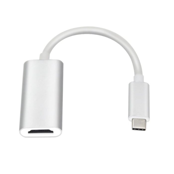 Gizzu 4K Type-C to HDMI Adapter Poly Black