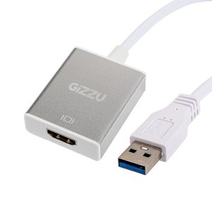 Gizzu USB3.0 to HDMI Adapter Silver