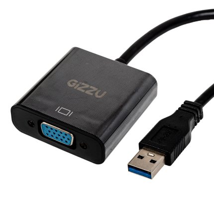 Gizzu USB3.0 to VGA Adapter Black