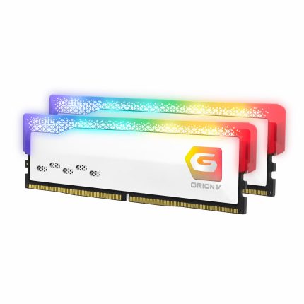 GeIL Orion 32GB Kit(2x16GB) 6000MHz RGB DDR5 RAM - White -