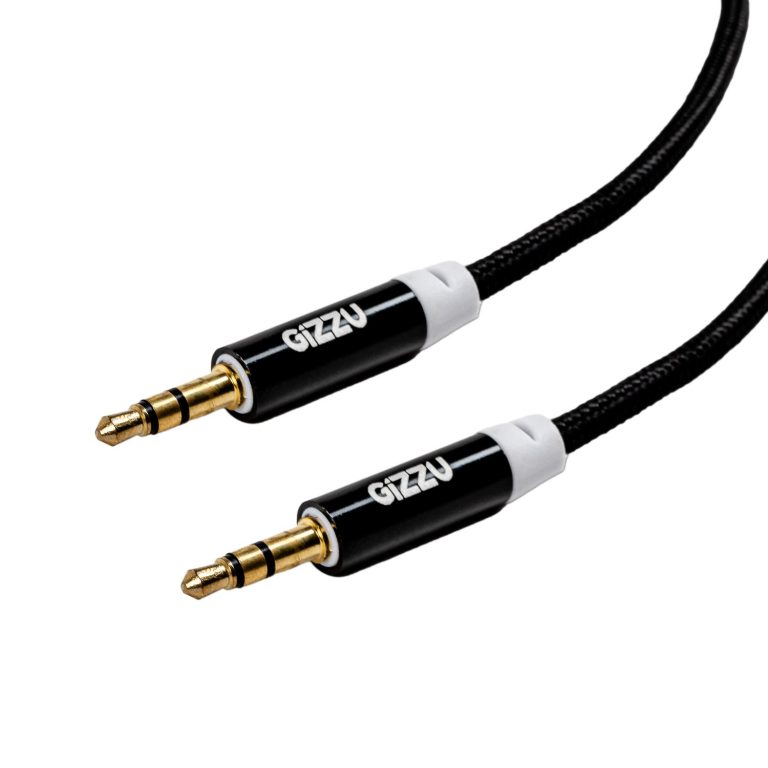 Gizzu 3.5mm AUX Cable 2m - Black Black