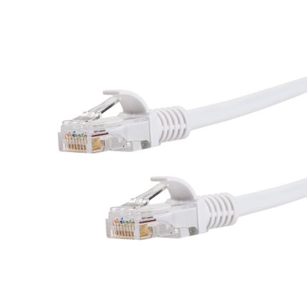 Gizzu Cat6 UTP Fly Lead Ethernet Network Cable 10m – White White
