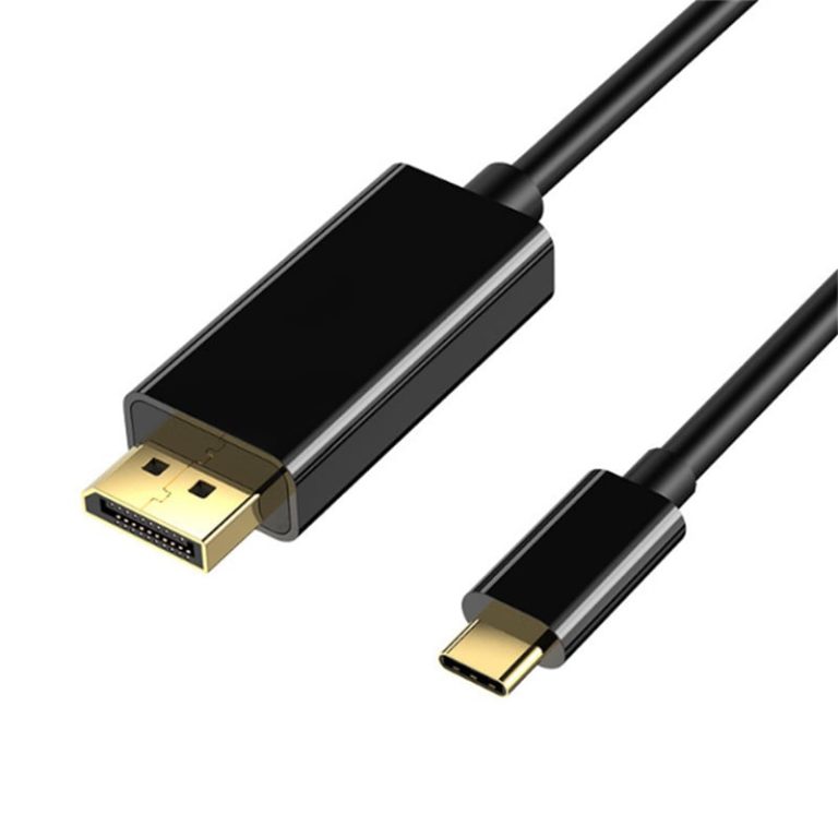 Gizzu 4K Type-C to DisplayPort Cable 1.8m Poly Black