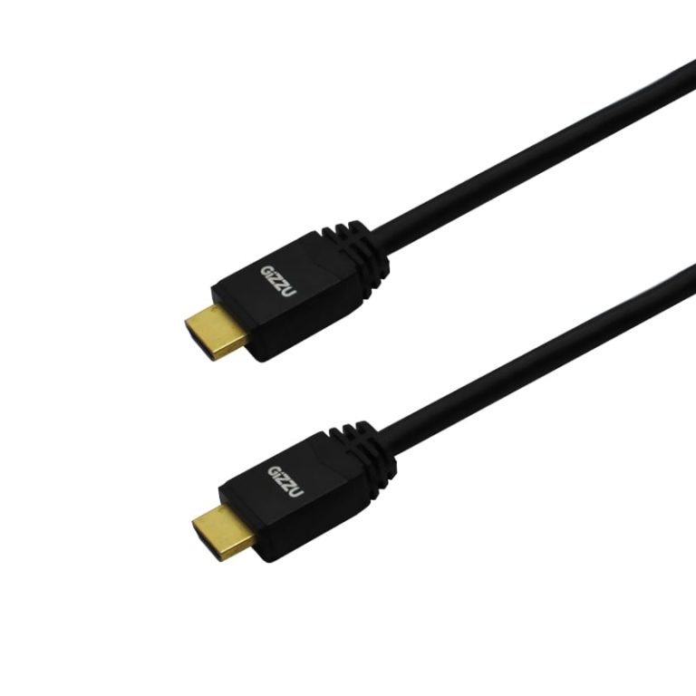 Gizzu 8K HDMI 2.1 Cable 1.8m Poly Black
