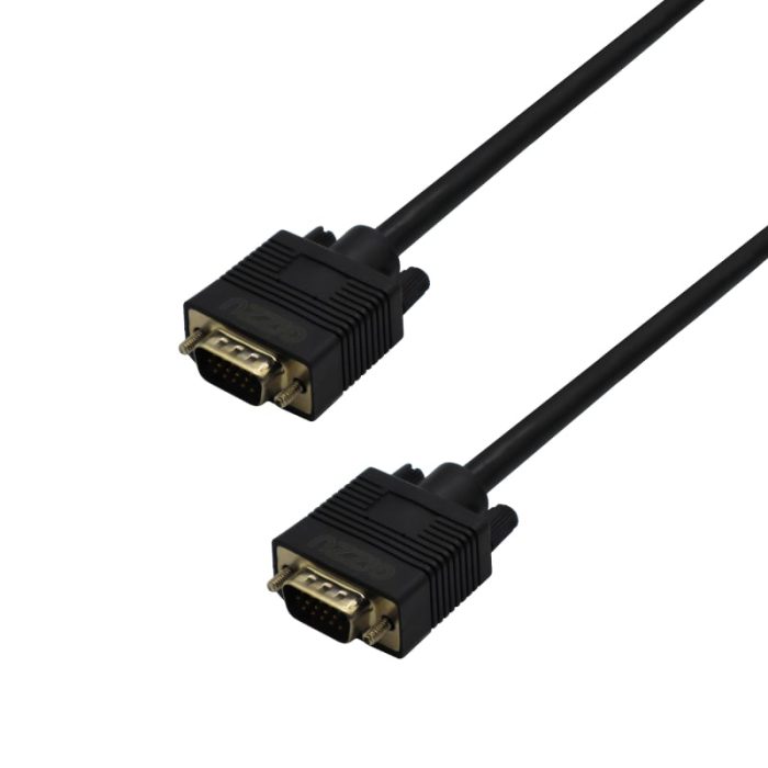 Gizzu 1080P VGA Cable 1.8m Poly Black