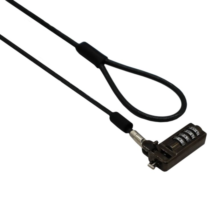 GIZZU 2m Slimline Combination Notebook and Ultrabook Cable Lock -