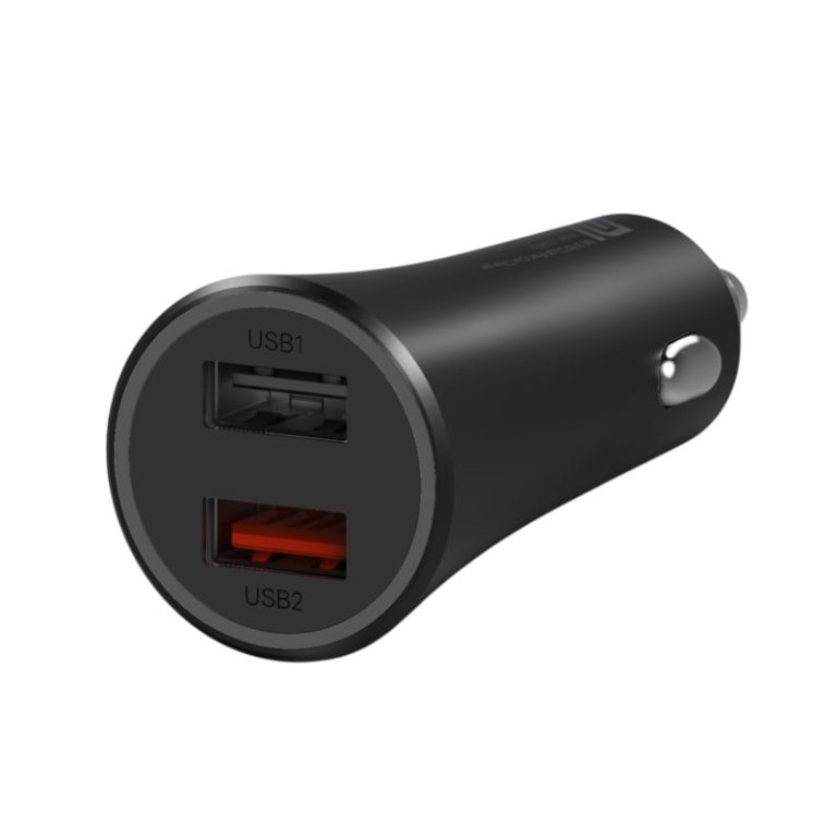 Xiaomi 37W Dual-Port Car Charger - Black Black