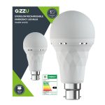 Gizzu Everglow Rechargeable Warm White Emergency LED Bulb - Bayonett White