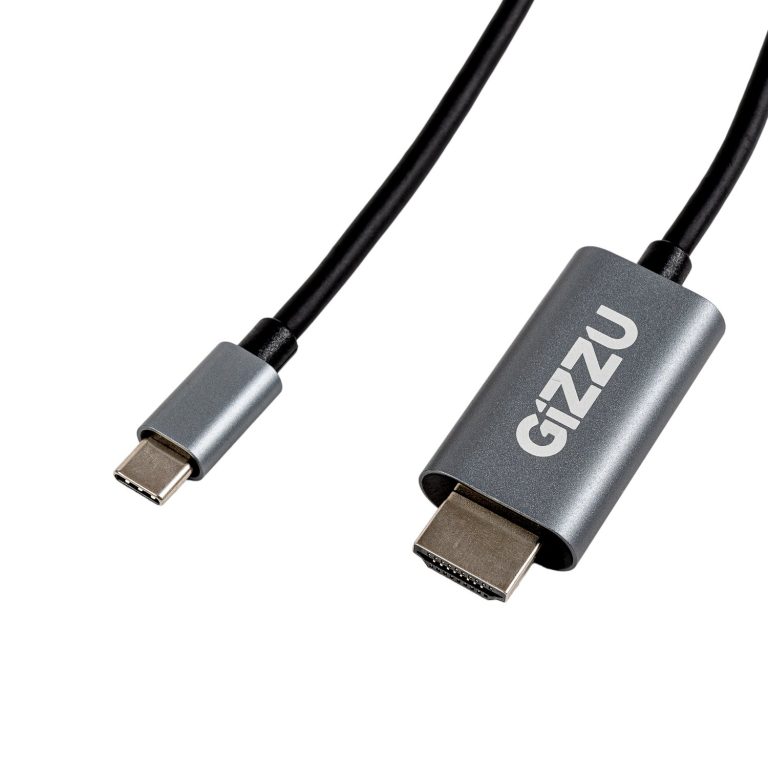 Gizzu 4K60Hz Type-C to HDMI Cable 2m Black