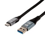 GIZZU 60W 10Gbps USB to Type-C 1m Cable Black