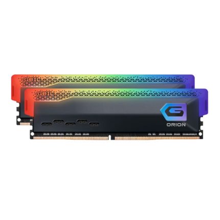 Geil Orion RGB 16GB KIT(2X8GB) 3600MHz DDR4 Desktop Gaming Memory - Grey Grey