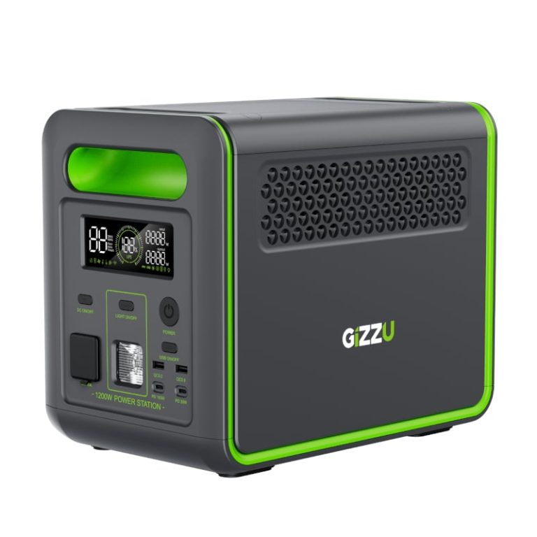 GIZZU HERO MAX 1024WH/1000W UPS Power Station Black