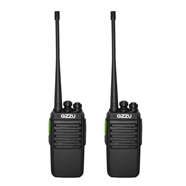 Gizzu Patrol Walkie Talkie Set Black
