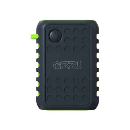 Gizzu Rugged Power Bank 10000mAh 18W Black/Green