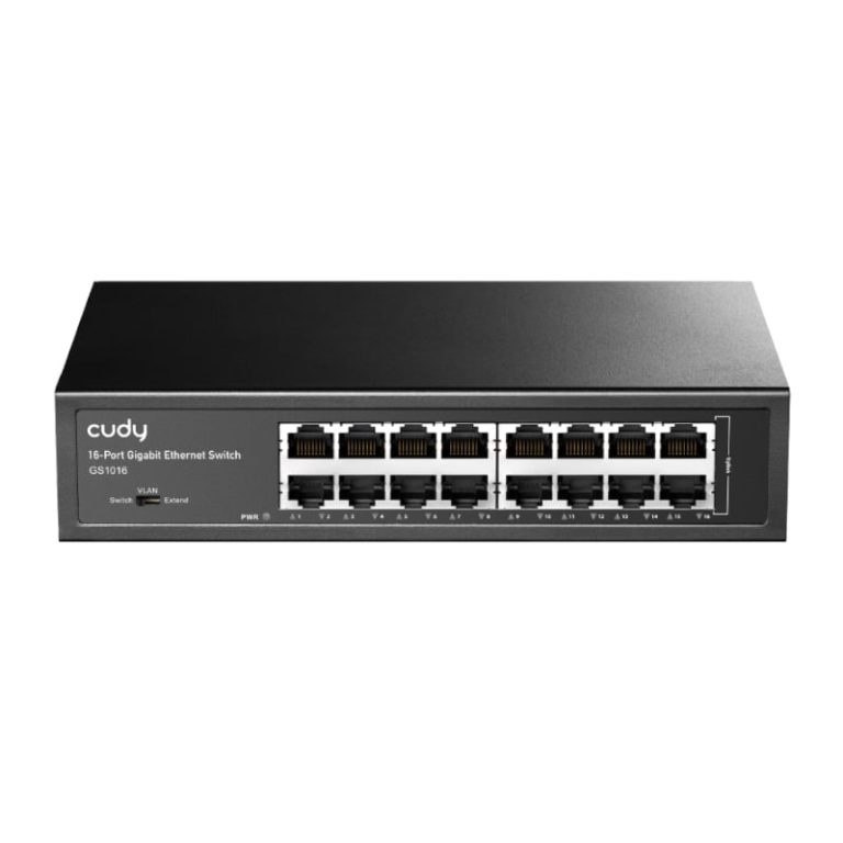 Cudy 16 Port Gigabit Metal Switch Black