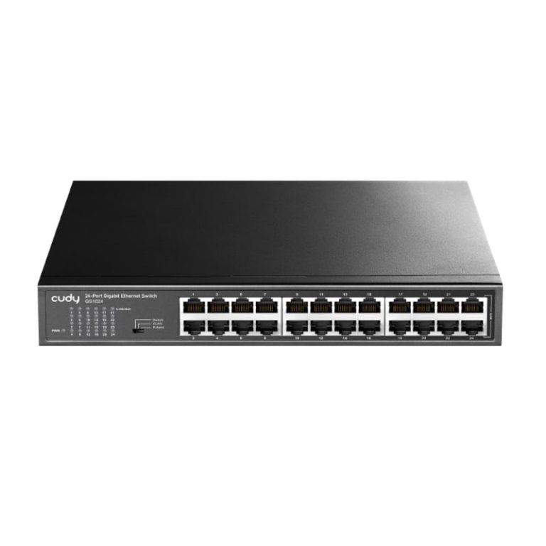 Cudy 24 Port Gigabit Metal Switch Black