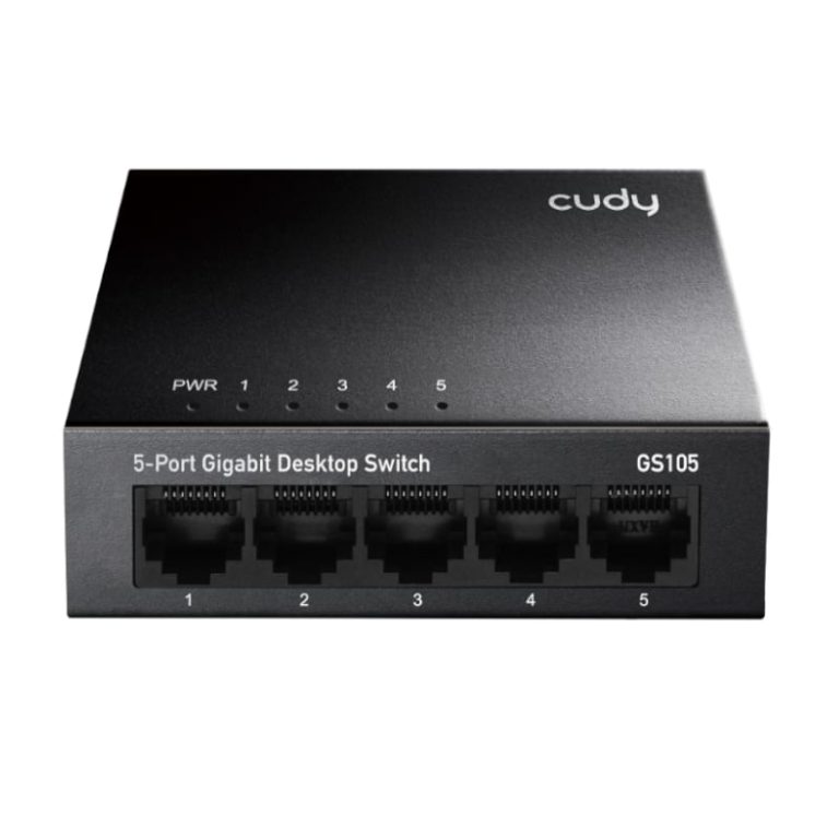 Cudy 5-Port Gigabit Metal Switch Black