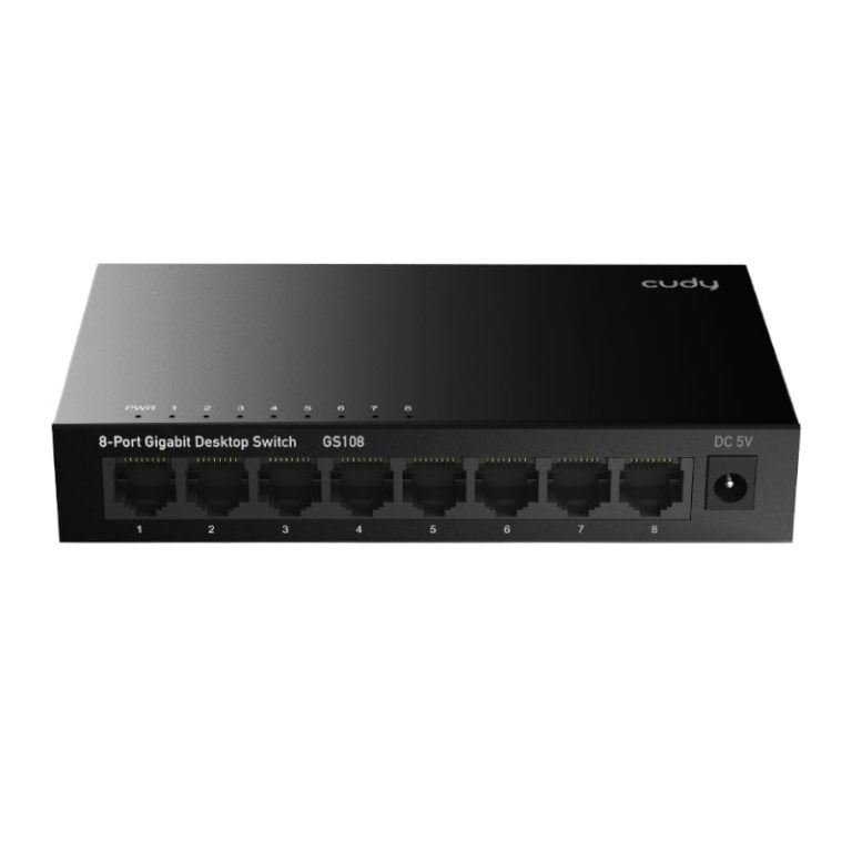 Cudy 8-Port Gigabit Metal Switch Black