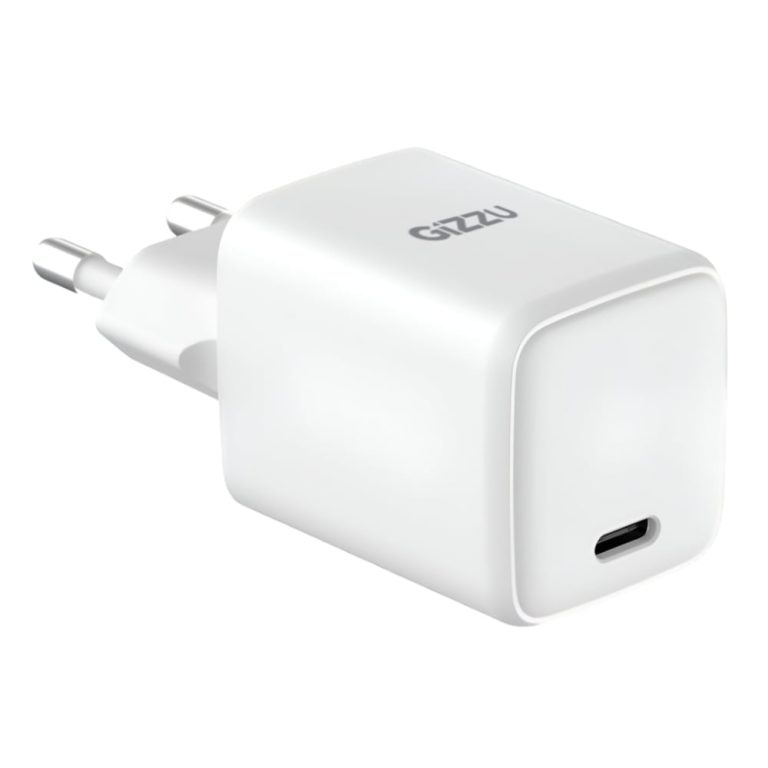 Gizzu Wall Charger Single Type-C PD45W WH White
