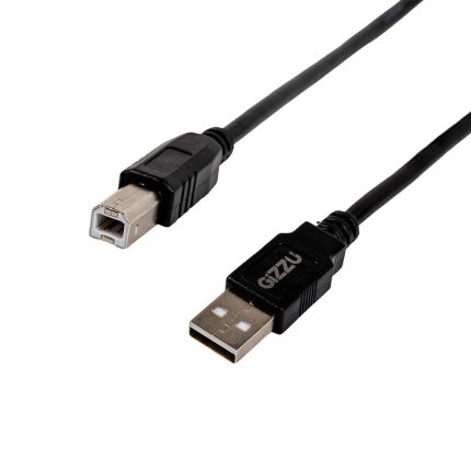 Gizzu USB2.0 Printer Cable 1.5M Black