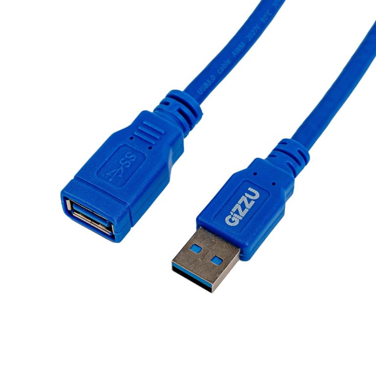 Gizzu USB 3.0 Extension Cable 2m Blue