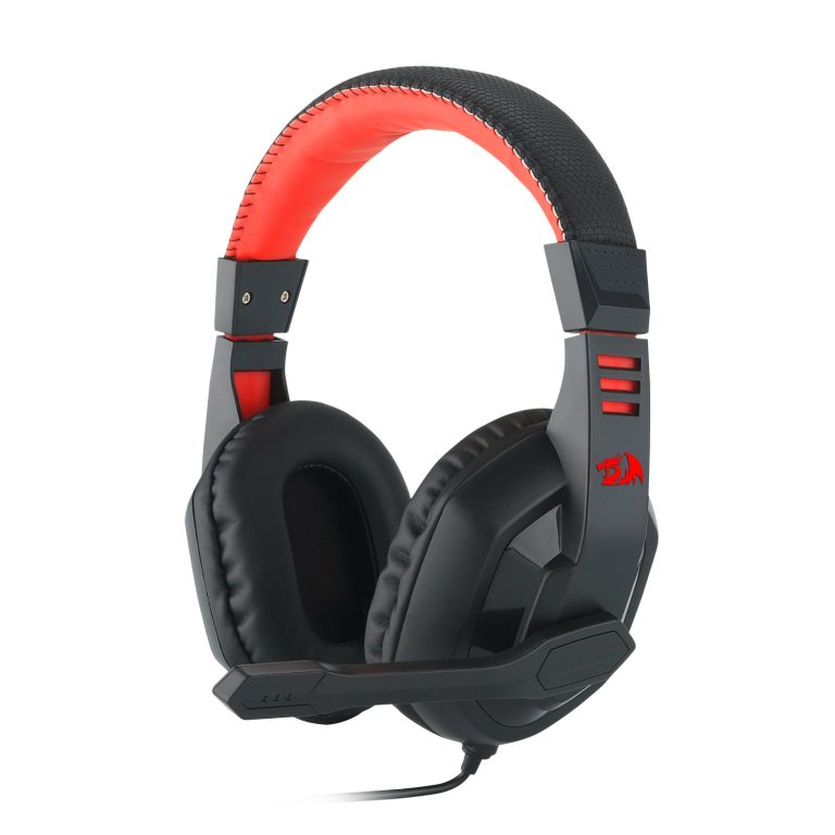 REDRAGON Over-Ear ARES Aux Gaming Headset - Black -