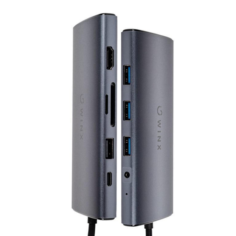 WINX CONNECT MAX 11-in-1 Type-C Hub Sandblasted anodized gray