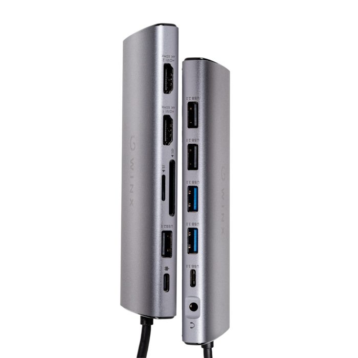 WINX CONNECT Ultra 14-in-1 Type-C Hub Sandblasted anodized gray