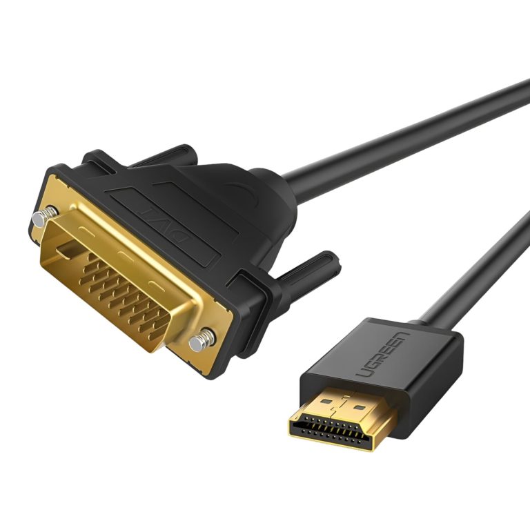 UGREEN HDMI Male to DVI(24+1) Male Cable 2m Black