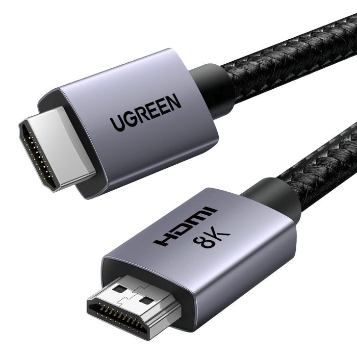 UGREEN 8K HDMI 2.1 Cable 1m Black/Silver