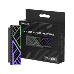 Hiksemi M.2 SSD COOLER HEATSINK MH1 Black/Purple