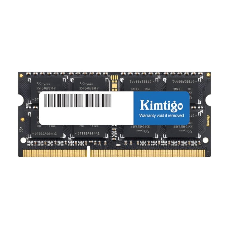 Kimtigo 4GB DDR3 1600Mhz Notebook Memory Black