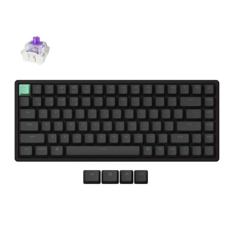 Keychron K2 HE Wireless Standard Magnetic Custom Keyboard | NEBULA Switch Black