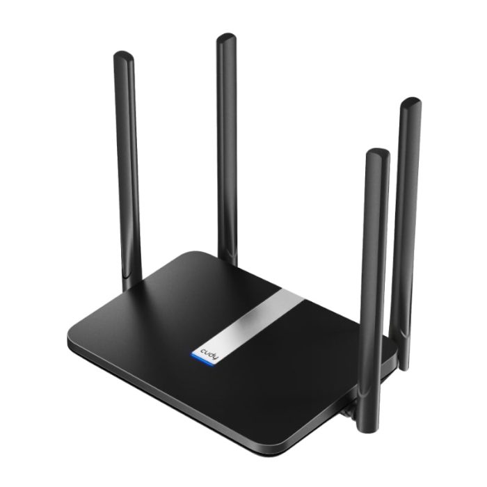 Cudy AC1200 WiFi 4G LTE Cat4 Router Black