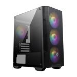 MSI MAG FORGE M100A mATX RGB GAMING CASE Black