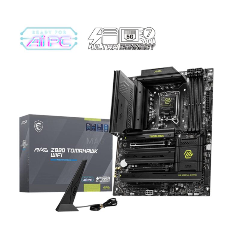 MSI MAG Z890 TOMAHAWK WIFI Intel LGA1851 ATX Gaming Motherboard Black
