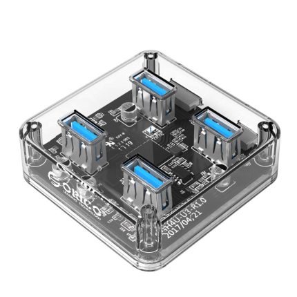 ORICO 4 Port USB3.0 Transparent Hub Transparent