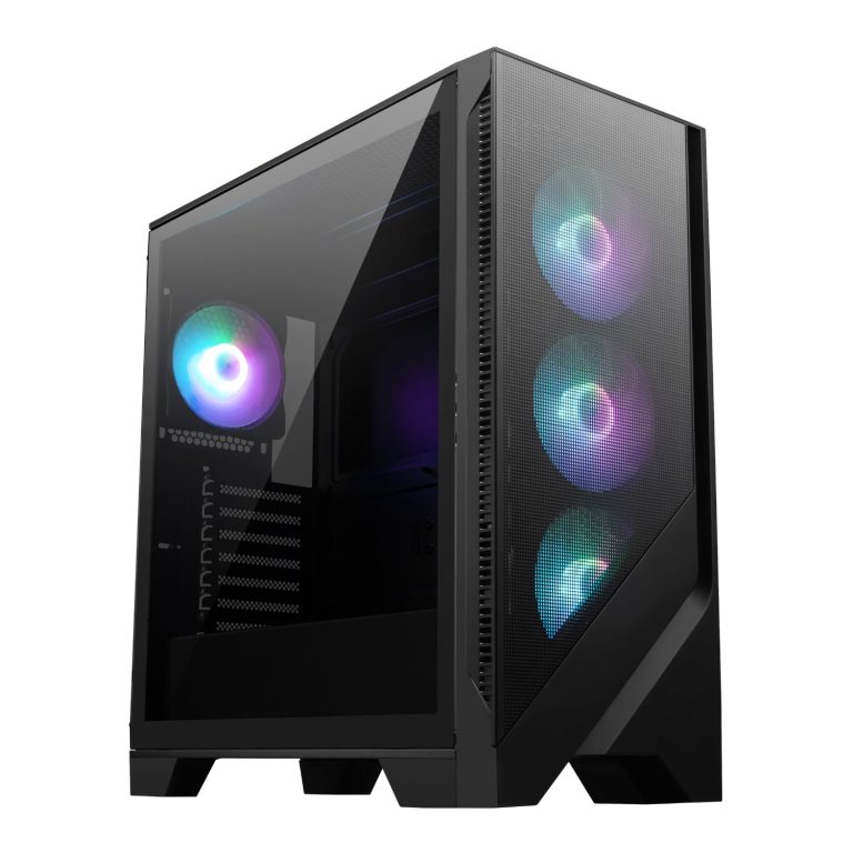 MSI MAG FORGE 321R AIRFLOW ATX ARGB Gaming Chassis Black