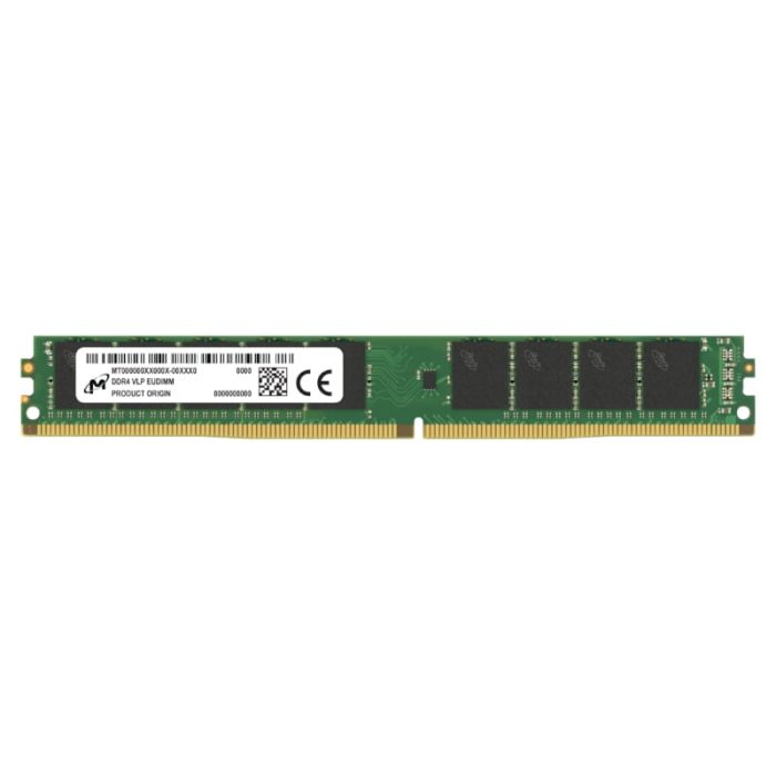 Micron MTA18ASF2G72AZ-3G2R1R 16GB 3200MHz DDR4 ECC UDIMM Memory Green/Black
