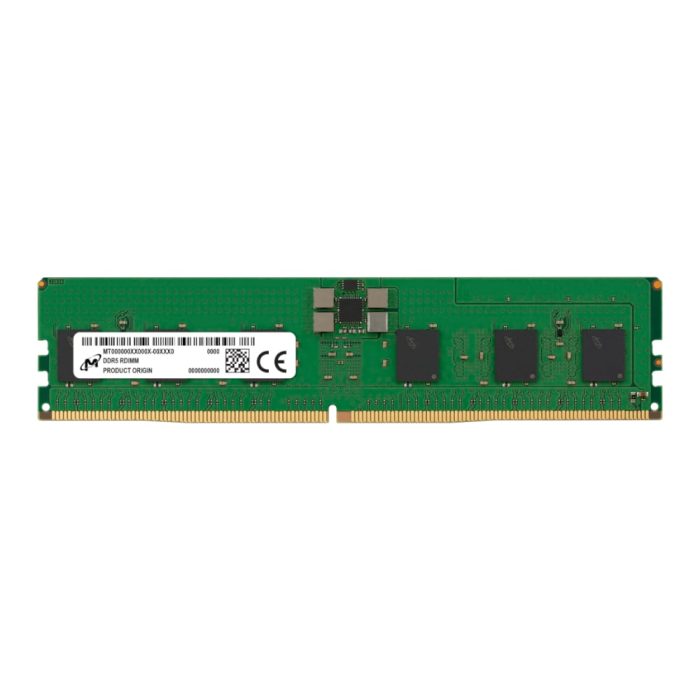 Micron MTC20F2085S1RC56BR 32GB 5600MHz DDR5 RDIMM Memory Green