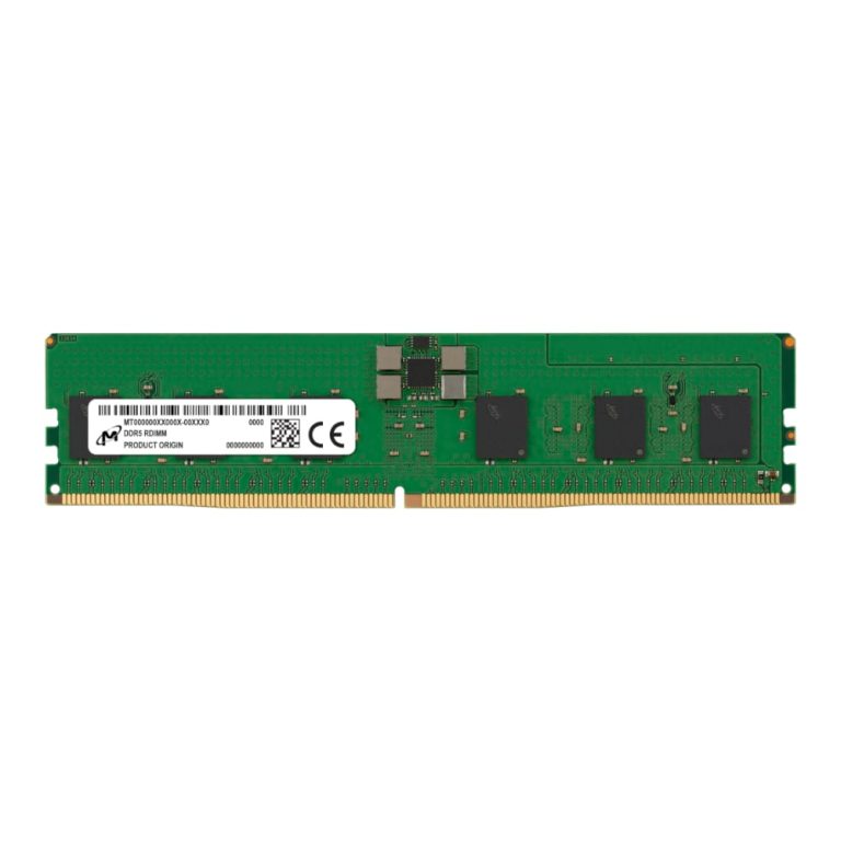 Micron MTC20F2085S1RC56BR 32GB 5600MHz DDR5 RDIMM Memory Green