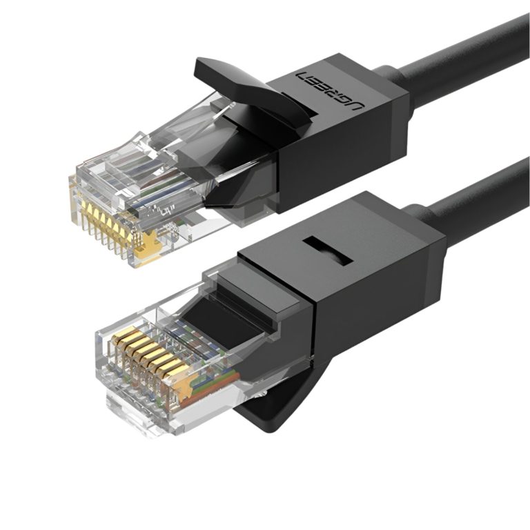 UGREEN NW102-20158 Cat6 UTP Ethernet Cable 0.5m - Black Black